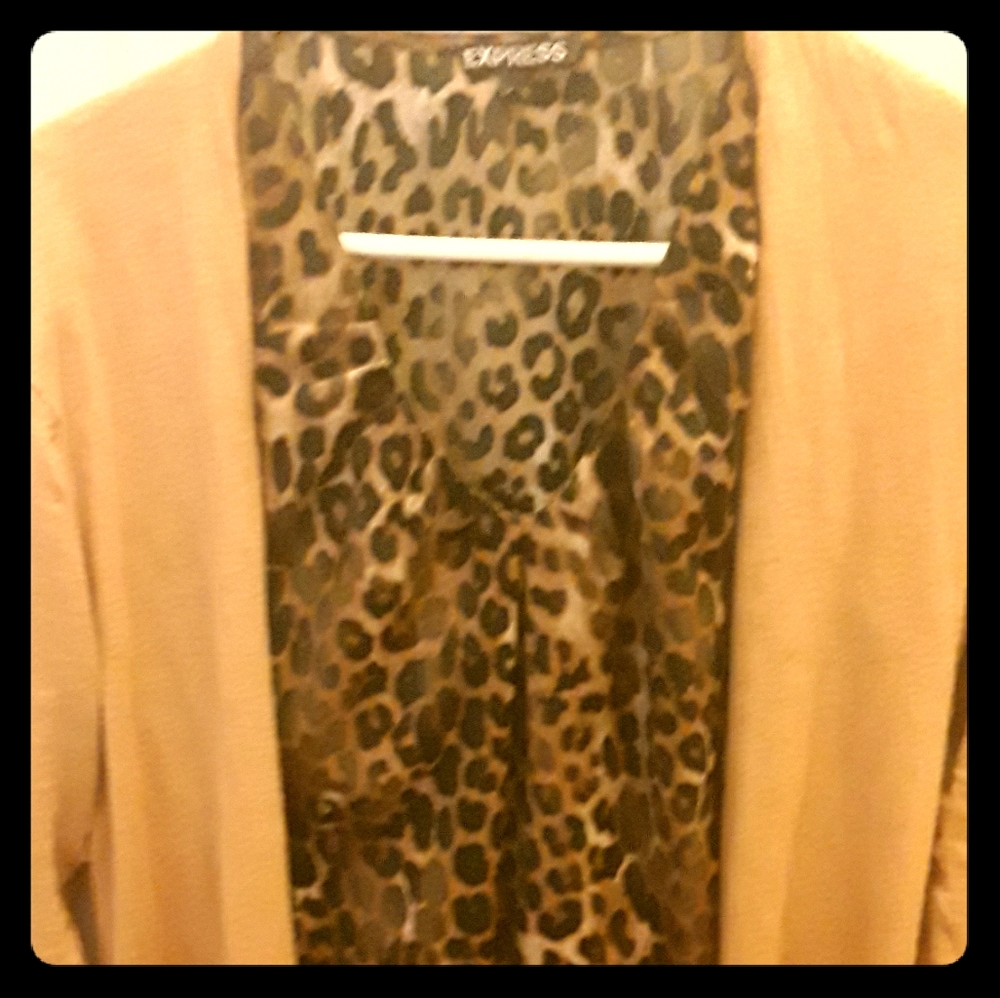 Express top, cheetah print super trendy!